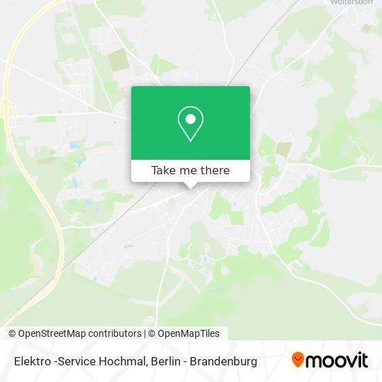 Карта Elektro -Service Hochmal