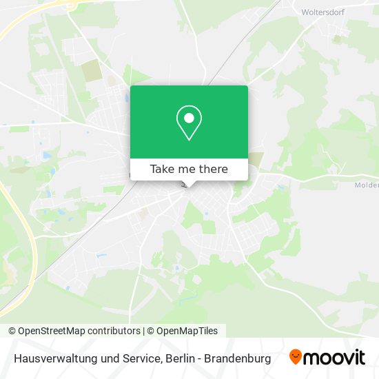 Hausverwaltung und Service map