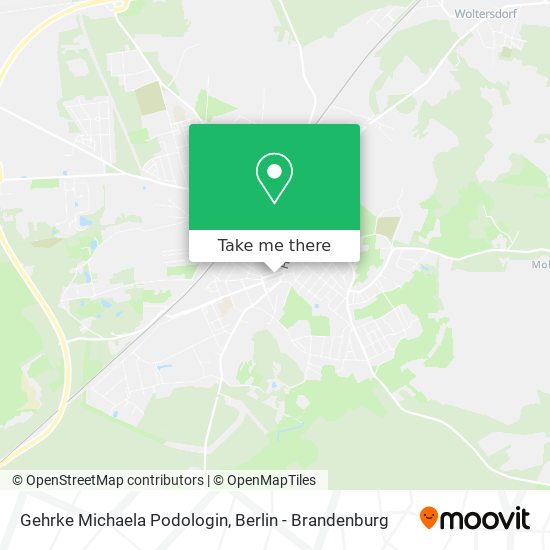 Gehrke Michaela Podologin map