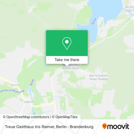 Карта Treue Gasthaus Iris Riemer