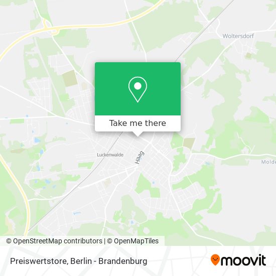 Preiswertstore map