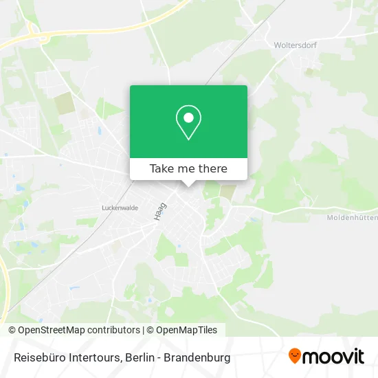 Карта Reisebüro Intertours