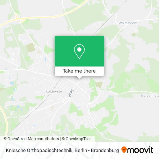 Kniesche Orthopädischtechnik map