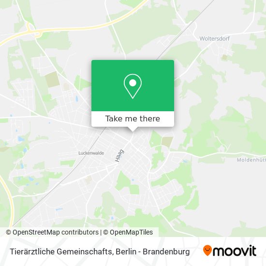 Tierärztliche Gemeinschafts map