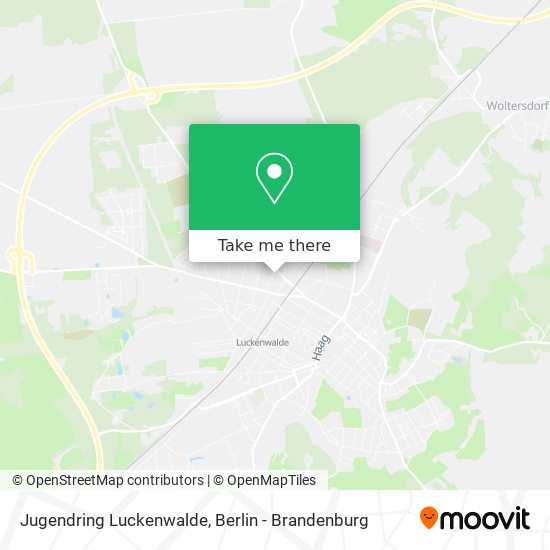 Карта Jugendring Luckenwalde