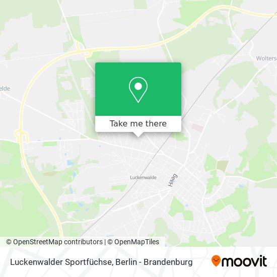 Luckenwalder Sportfüchse map