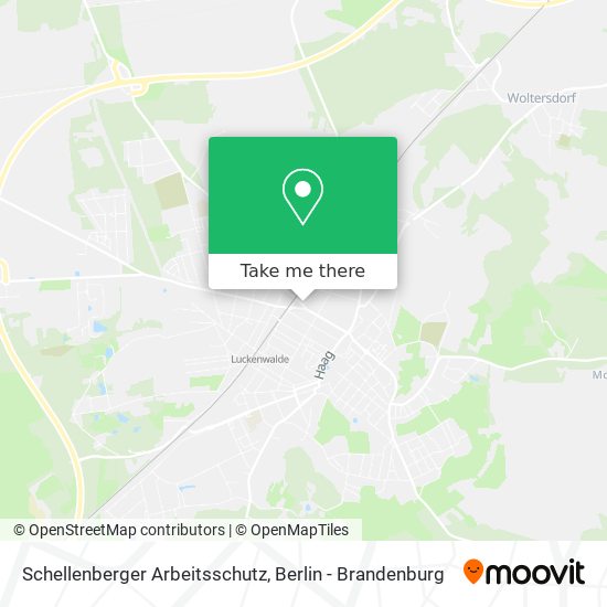 Schellenberger Arbeitsschutz map