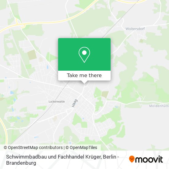 Schwimmbadbau und Fachhandel Krüger map