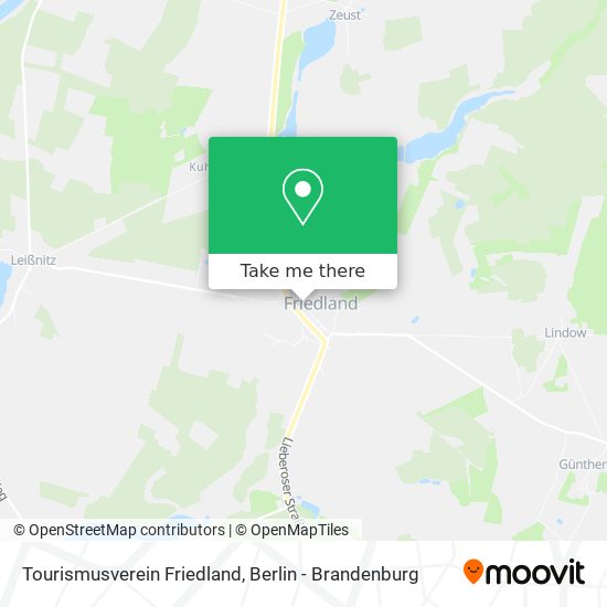 Tourismusverein Friedland map