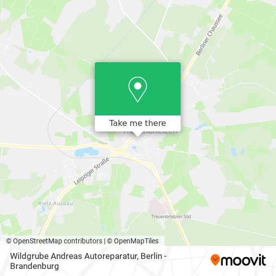 Карта Wildgrube Andreas Autoreparatur