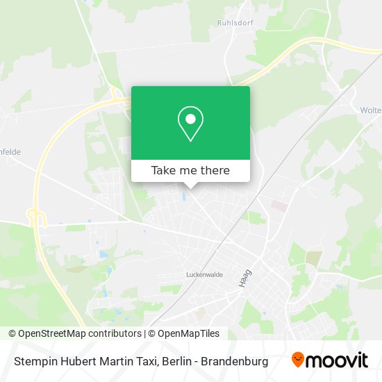 Stempin Hubert Martin Taxi map