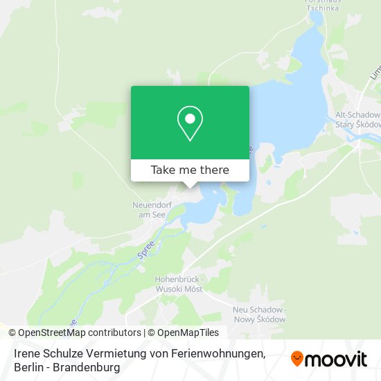 Irene Schulze Vermietung von Ferienwohnungen map