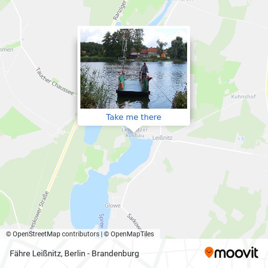 Fähre Leißnitz map