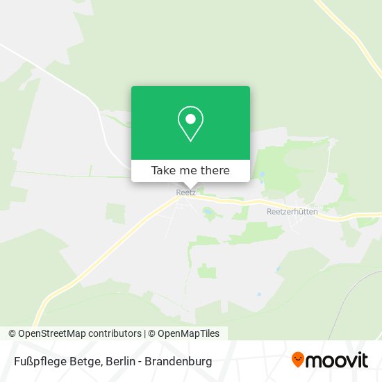 Fußpflege Betge map