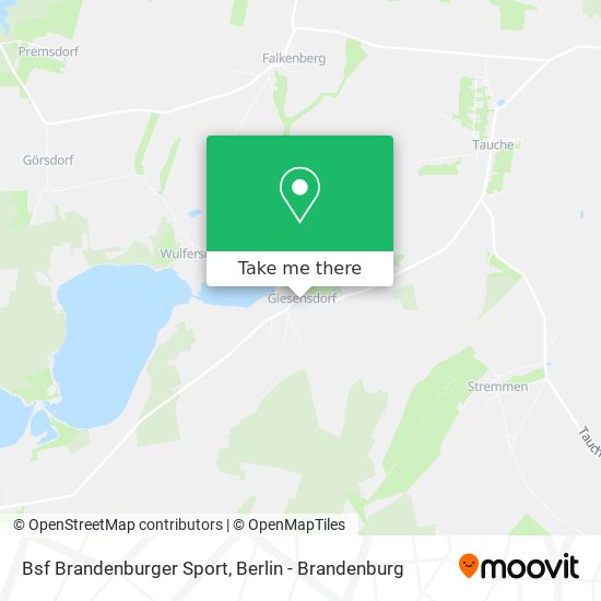 Карта Bsf Brandenburger Sport