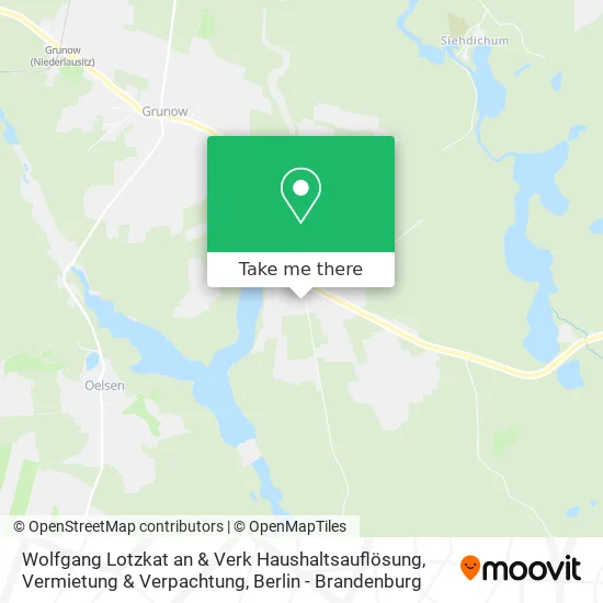 Wolfgang Lotzkat an & Verk Haushaltsauflösung, Vermietung & Verpachtung map