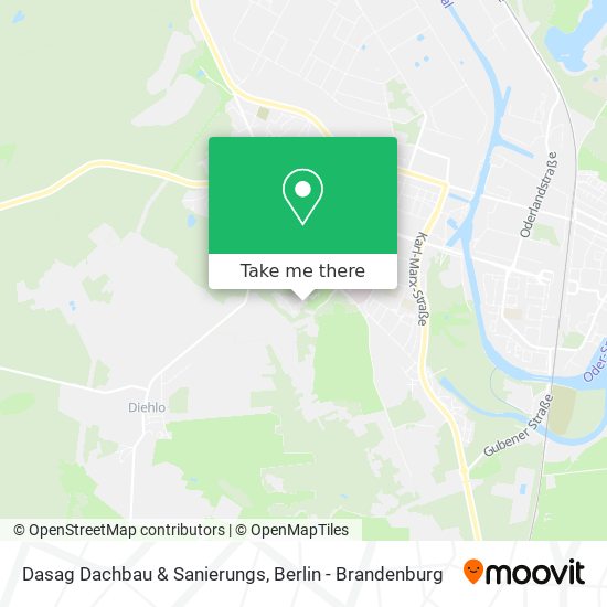 Dasag Dachbau & Sanierungs map