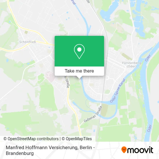 Manfred Hoffmann Versicherung map
