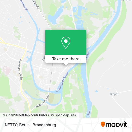 NETTO map