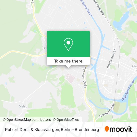 Putzert Doris & Klaus-Jürgen map