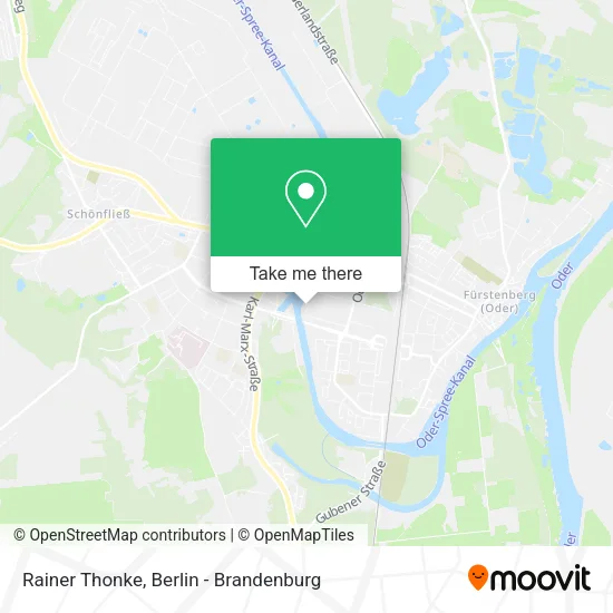 Карта Rainer Thonke