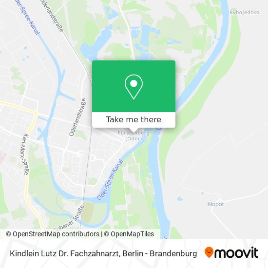 Kindlein Lutz Dr. Fachzahnarzt map