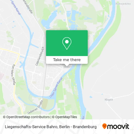 Карта Liegenschafts-Service Bahro