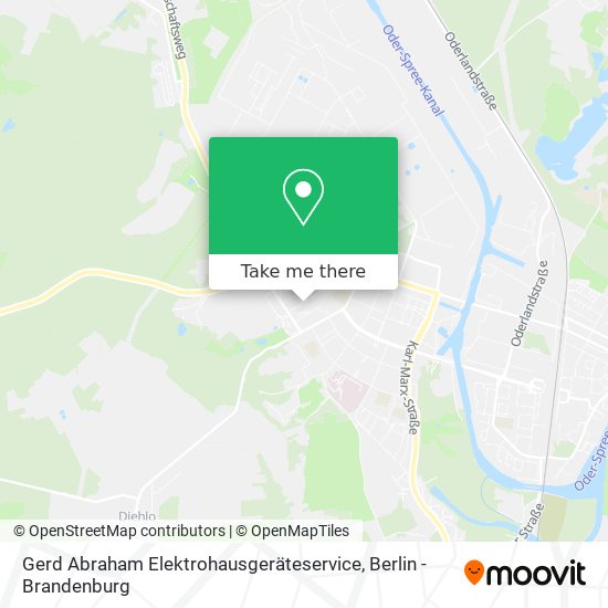 Карта Gerd Abraham Elektrohausgeräteservice