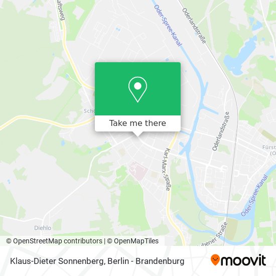 Klaus-Dieter Sonnenberg map