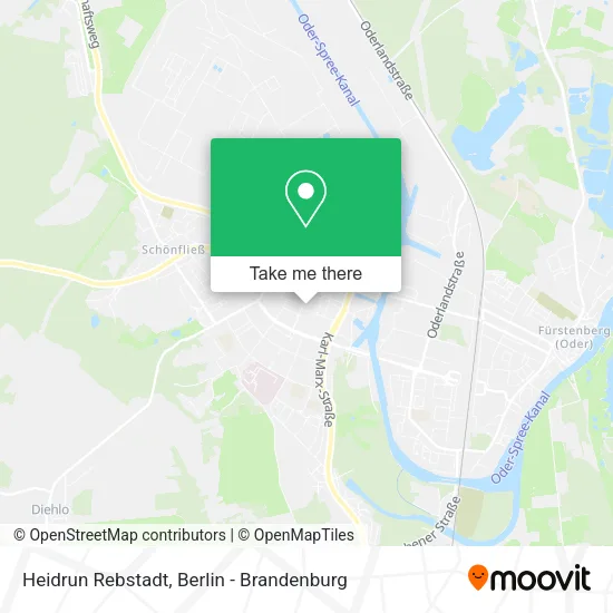 Карта Heidrun Rebstadt