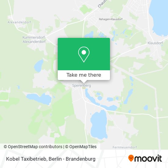 Kobel Taxibetrieb map