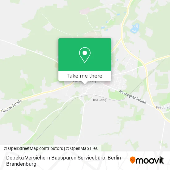 Карта Debeka Versichern Bausparen Servicebüro