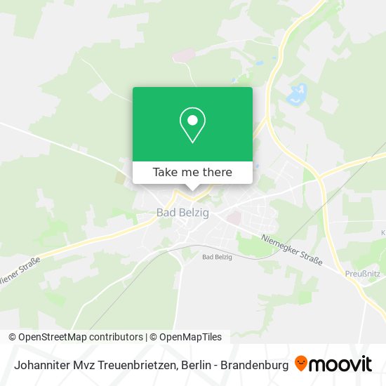 Johanniter Mvz Treuenbrietzen map