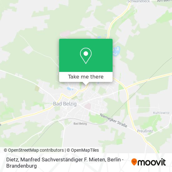 Dietz, Manfred Sachverständiger F. Mieten map