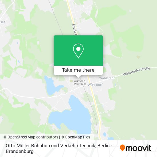 Otto Müller Bahnbau und Verkehrstechnik map