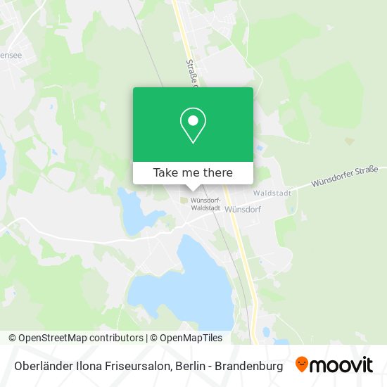 Oberländer Ilona Friseursalon map