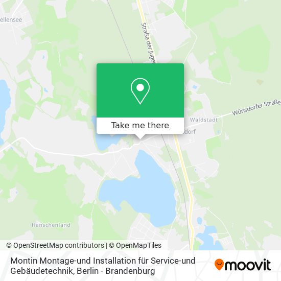 Montin Montage-und Installation für Service-und Gebäudetechnik map