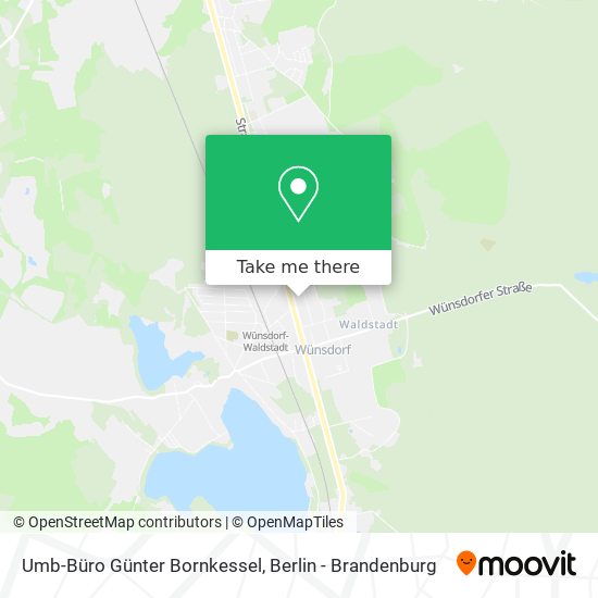 Umb-Büro Günter Bornkessel map