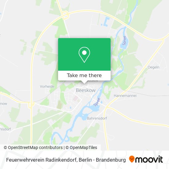 Карта Feuerwehrverein Radinkendorf