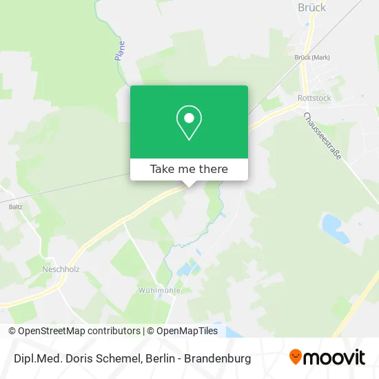 Карта Dipl.Med. Doris Schemel