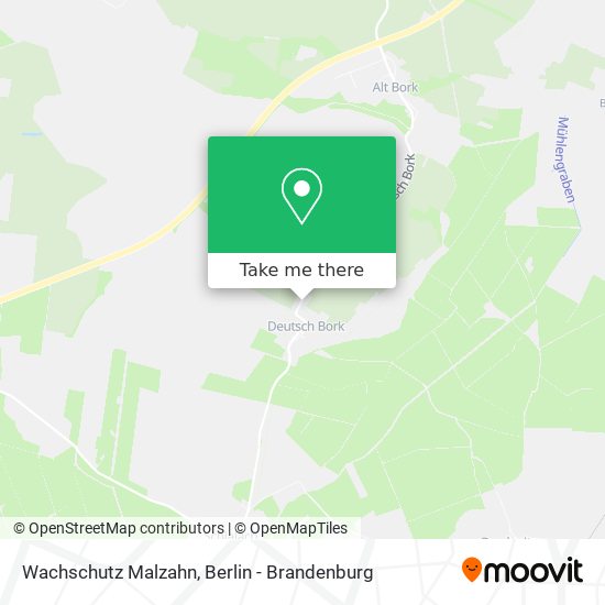 Wachschutz Malzahn map