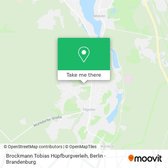 Карта Brockmann Tobias Hüpfburgverleih
