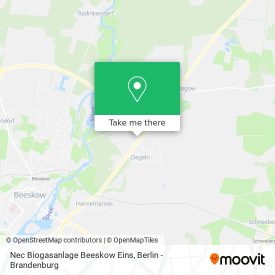 Nec Biogasanlage Beeskow Eins map