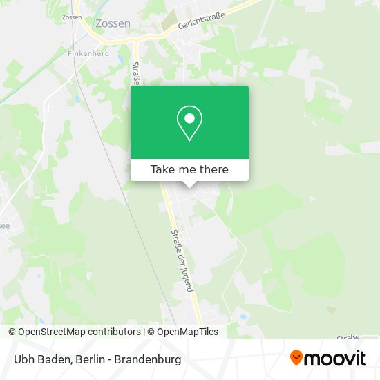 Ubh Baden map