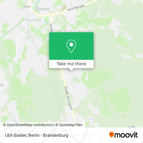 Ubh Baden map