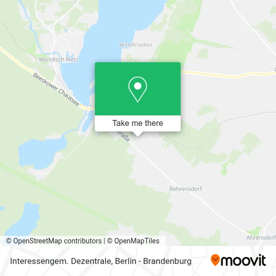 Interessengem. Dezentrale map