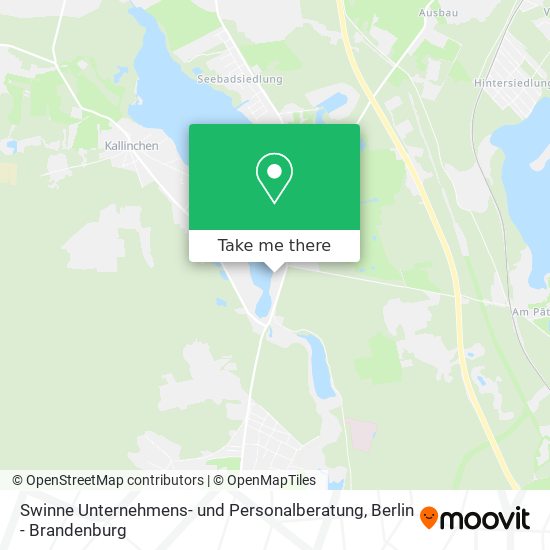 Карта Swinne Unternehmens- und Personalberatung