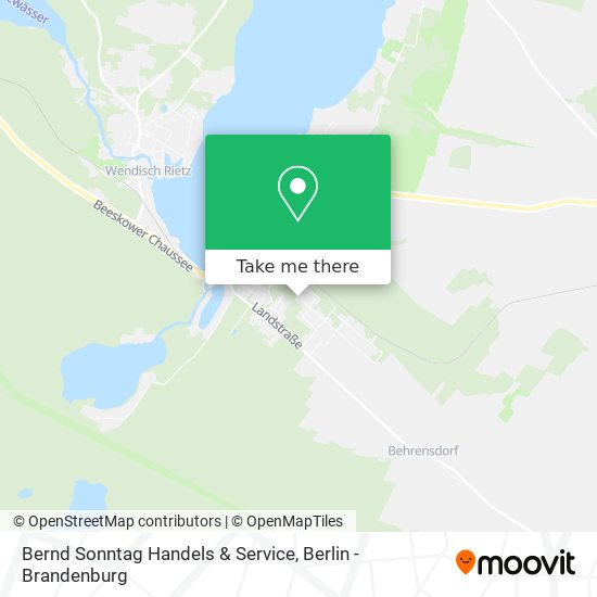 Bernd Sonntag Handels & Service map