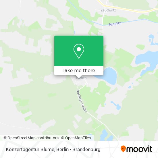 Konzertagentur Blume map