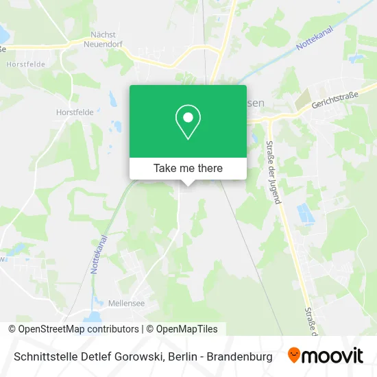 Schnittstelle Detlef Gorowski map
